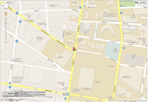 32 Drexel University Campus Map Maps Database Source