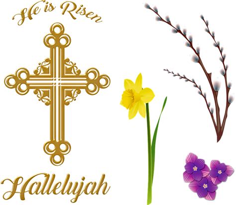 Religious Easter Clipart Large Size Png Image Pikpng