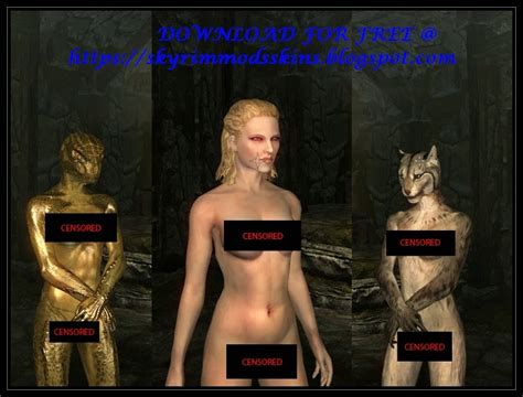 Skyrim Mods And Skins The Elder Scrolls V Skyrim Nude Females Skins