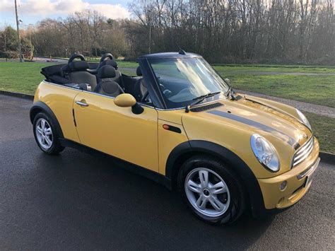2008 Mini Cooper Convertible Mellow Yellow Low Miles Great Little