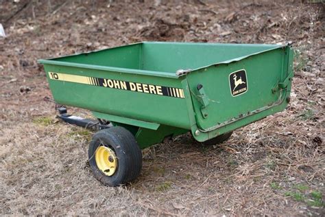 Companies Estate Sales JOHN DEERE Model Steel Utility Cart