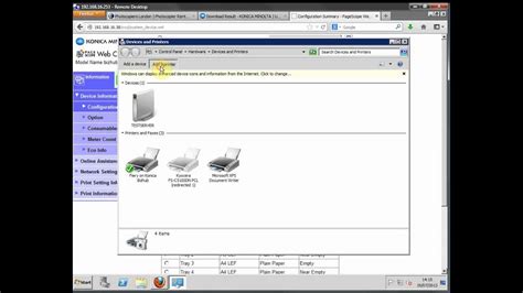 How to install the driver for konica minolta bizhub 350. Install of Konica PCL Bizhub Driver for Windows - YouTube