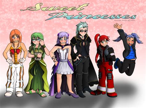 My Ocs Sweet Princesses By Lycanthropash By Toonzyice On Deviantart