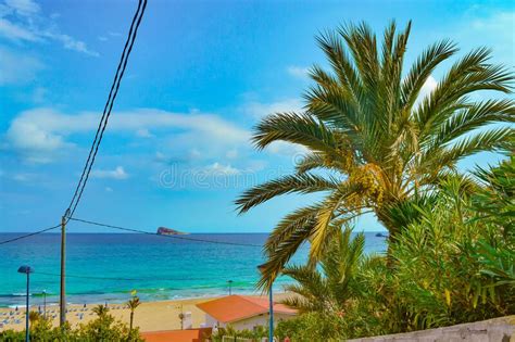 Mediterranean Beach View Stock Image Image Of Cloud 197596111