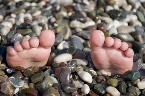 Human Feet On Pebbles Hd Wallpaper Wallpaper Flare