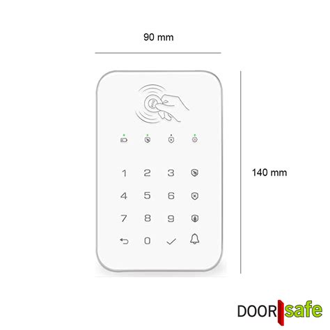 DS3108 Draadloze Keypad RFID Lezer Voor Alarmsysteem DS3300