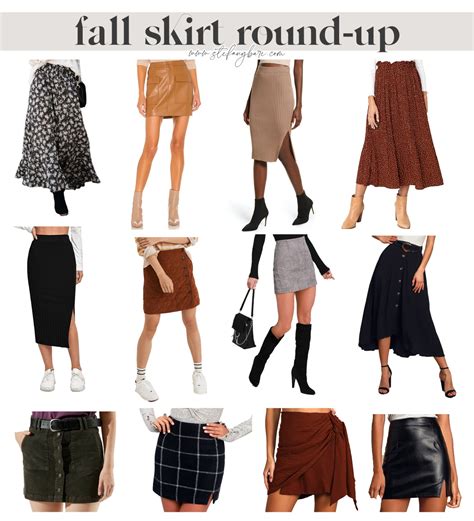 Fall Skirt Round Up Stefany Bare Blog