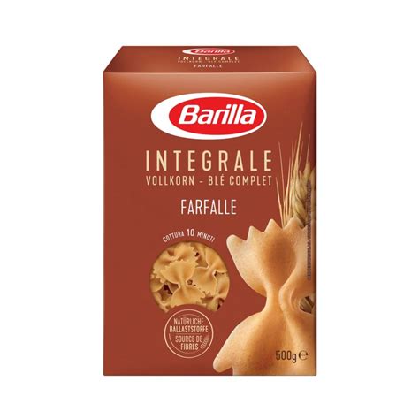 Buy Barilla Integrale Farfalle Whole Wheat Pasta 500g Cheaply Coopch