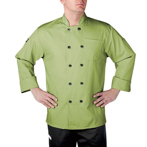 Long Sleeve Primary Plastic Button Jacket 4410 Chefwear