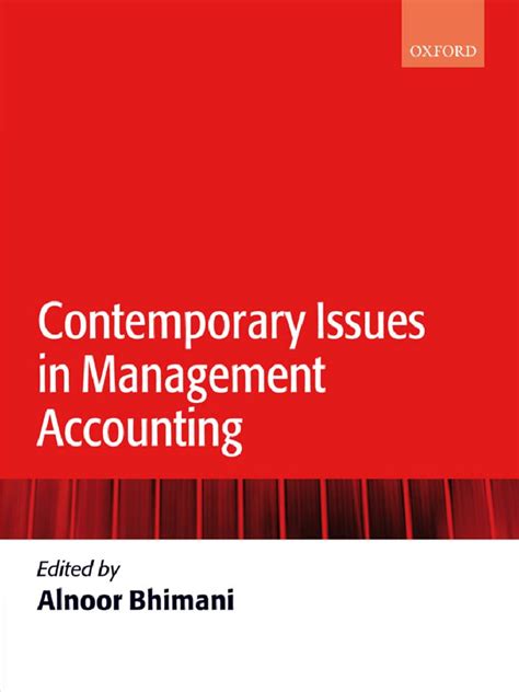alnoor bhimani contemporary issues in management bookfi pdf management accounting