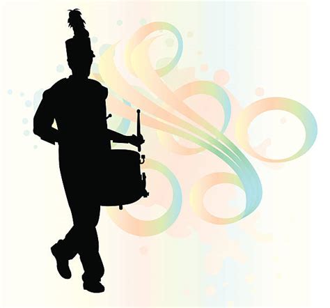 Marching Band Silhouette Clip Art Vector Images And Illustrations Istock