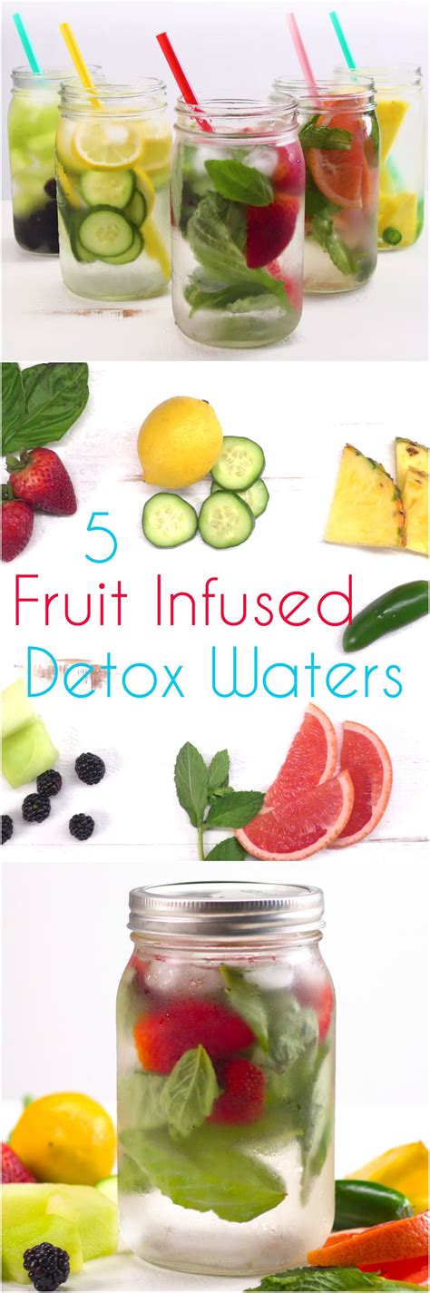 Fruit Infused Detox Water Recipe Ways Recipe Healthy Drinks
