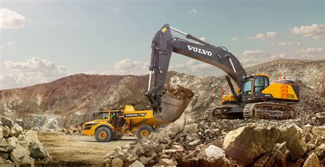 Excavators Wheeled Crawler And Compact Volvo Construction Equipment