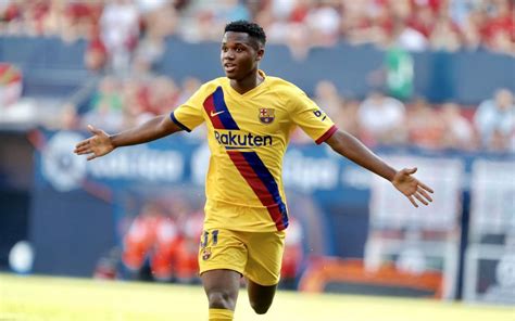 Check out his latest detailed stats including goals, assists, strengths & weaknesses and match ratings. Ansu Fati becomes youngest ever FC Barcelona goalscorer in ...