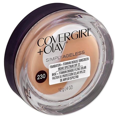 Covergirl Olay Simply Ageless Foundation In Classic Beige Bed Bath