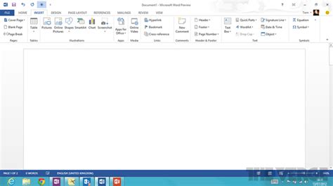 Microsoft Word 2010 Windows 8