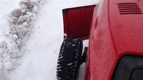 Toro Wheel Horse 520lxi 5xi Series Plowing Snow Youtube