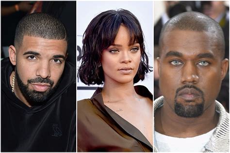Drake Rihanna And Kanye West Are The Most Streamed Artists Of 2016 So