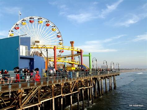 Santa Monica Pier The Only Free Admission Amusement Park In California