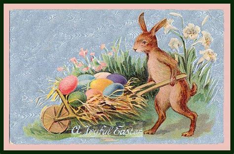 Victorian Easter Cards Clip Art Library