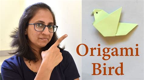 Paper Origami Bird Diy Easy Paper Crafts For Kids Youtube