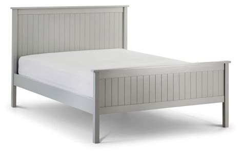 Painted Grey Shaker Style Wooden Bed Frame Maine