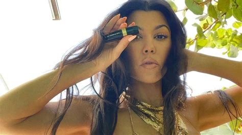 Kourtney Kardashian Reveals The Secret To Her Glowing Skin In A