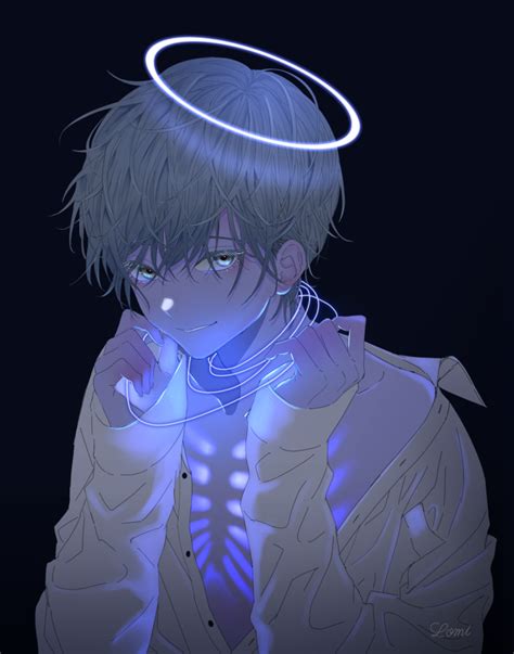Maybe you would like to learn more about one of these? Dark Blue Aesthetic Anime Boy - Anime Wallpaper HD
