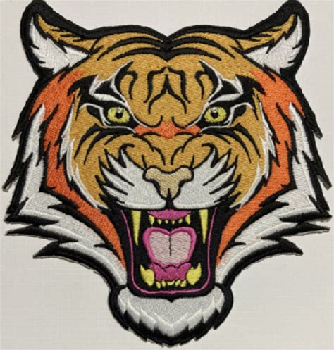 Tiger Embroidery Design Emb Dst Pes Vp3 Jef All Embroidery Etsy