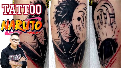 Naruto Tattoo Obito Uchiha Tobi Tatuagem Youtube