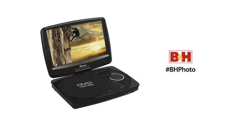 Impecca 9 Portable Swivel Multisystem Dvd Player Black