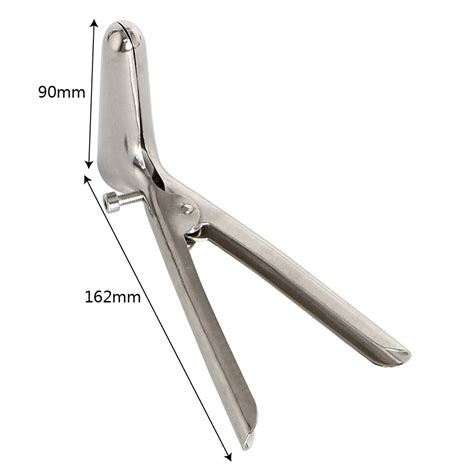 Stainless Steel Anal Expansion Expander Fetish Butt Plug Anus Speculum