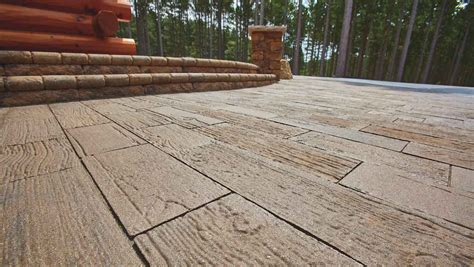 Essence Wood Grain Plank Pavers Pair The Character Of Natural Wood