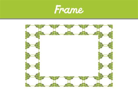 Green Border Frame Ornament Graphic By Arief Sapta Adjie Ii · Creative