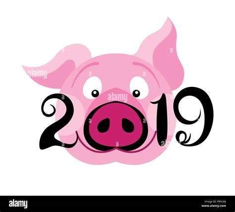 Party Pig Stock Vector Images Alamy