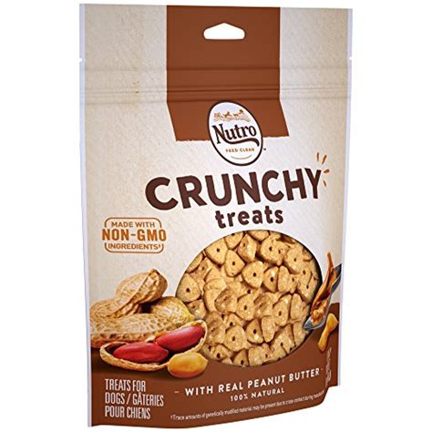 Nutro Crunchy Dog Treats With Real Peanut Butter 16 Oz Bag Maercsi