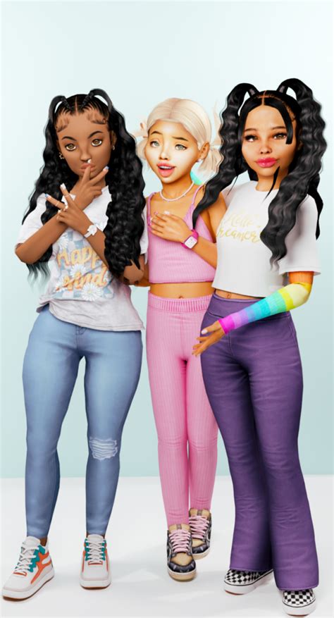 The Sims 4 Kids Body Presets Sims 4 Cc Finds