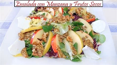 Descubre todas las recetas de cocina internacional de la mano de karlos arguiñano y hogarmania en nuestra sección de recetas. Ensalada con Manzana y Frutos Secos | Receta de Cocina en ...