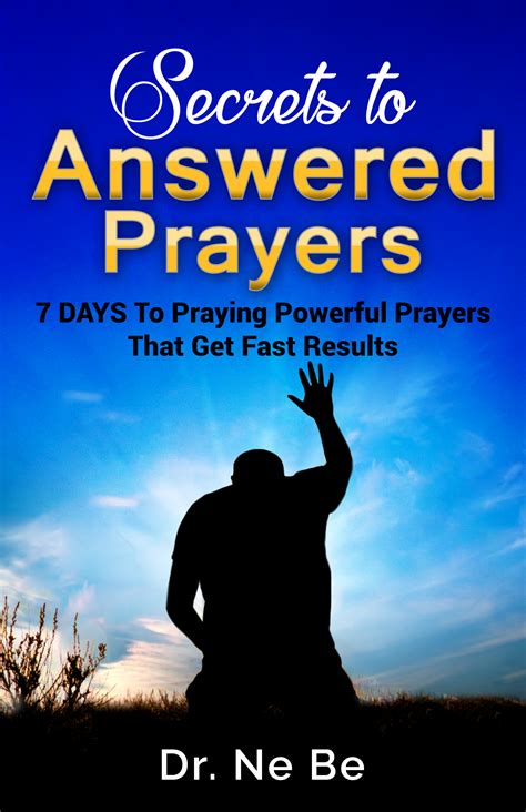 Secrets to Answered Prayers