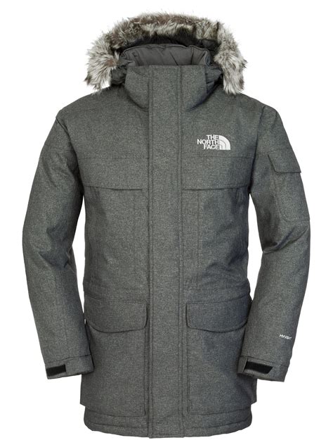 The North Face Mens Mcmurdo Parka Jacket In Grey Grey For Men Lyst