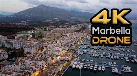 Marbella From Above K Drone Spain Marbella Youtube