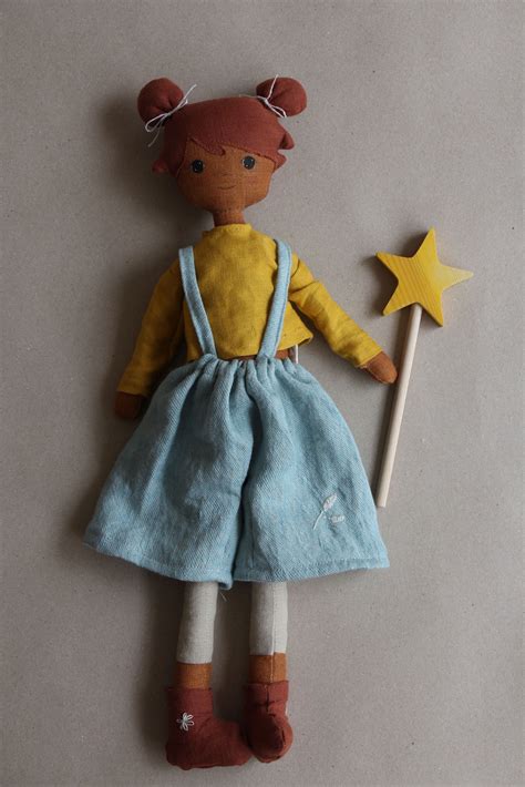 Handmade Fabric Doll