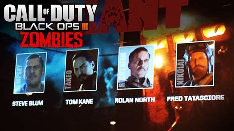 All 9 Bo3 Zombies Characters Shadows Of Evil And The Giant Maps