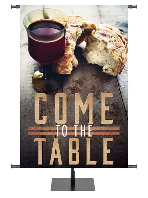 Church Banner For Communion Come To The Table Praisebanners