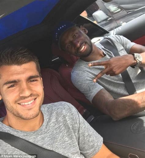 Antonio rüdiger is married to his wife laura in the summer of 2019. Chelsea's Alvaro Morata and Antonio Rudiger head to Cobham | Daily Mail Online