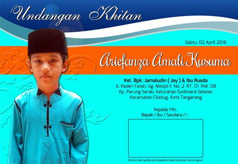 Doa walimatul khitan terupdate doa untuk anak khitan keren 22 contoh doa khitan doa acara walimatul hamli banjarejo 52 inspirasiundangan khitanan cdr doa sunat youtube 44 kumpulan doa walimatul khitan terunik kumpulan ucapan vol 3 3 tilawah utk walimatul khitan youtube doa acara walimatul urus banjarejo. Cetak Undangan Khitanan - Custom & Blanko 2016