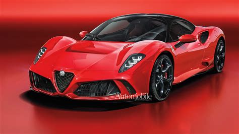 2023 Alfa Romeo 8c Rendered More Alfa Future Cars Automobile