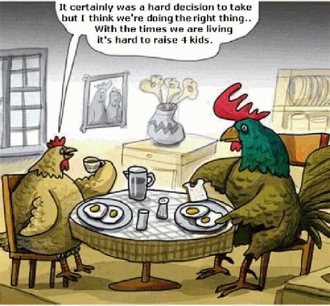 Funny Pictures 28 Pics Chicken Humor Dark Humor Funny Cartoons