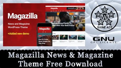 Magazilla News Magazine Theme Free Download V