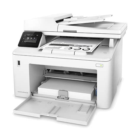 The printer, hp laserjet pro mfp m227fdw, is a multifunction device capable of printing, scanning and copying documents. HP LaserJet Pro MFP M227fdw Printer (G3Q75A) - Aristo ...